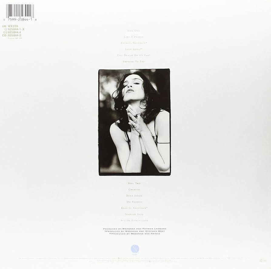 LP Like A Prayer VINYL: Amazon.pl: Płyty CD i winylowe